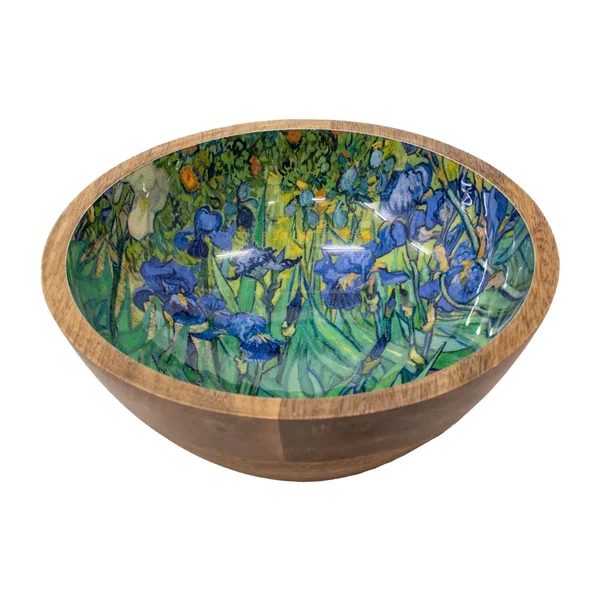 Coupelle en bois ronde Iris - Van Gogh
