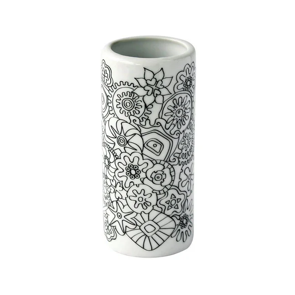 Création vase à colorier