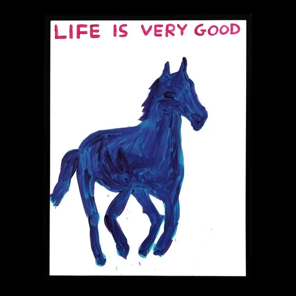 David Shrigley, La vie est très belle, 2016