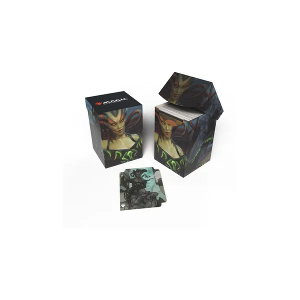 Deck Box 100+ MTG Les hors-la-loi de Croisetonnerre Key Art 2