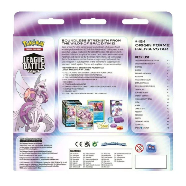 Deck Combat de Ligue – Palkia Originel-VSTAR - Pokémon - FR