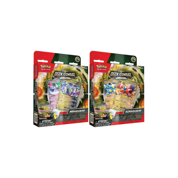 Deck de Combat Deluxe - Koraidon & Miraidon - Pokémon TCG
