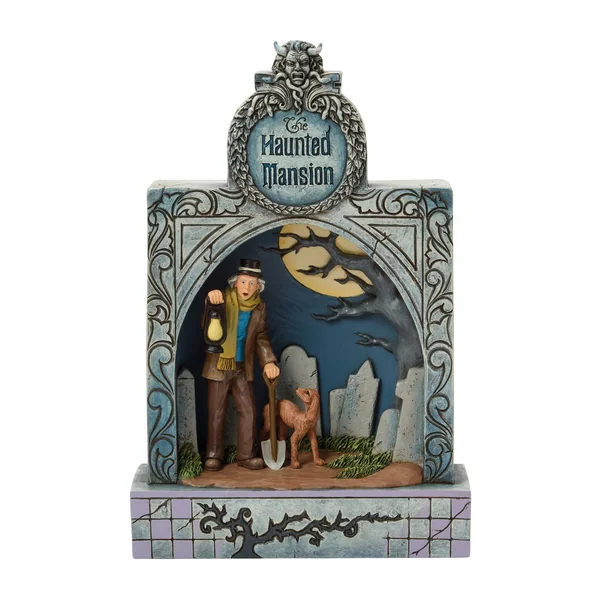 Diorama LED Manoir Hanté - Disney Traditions