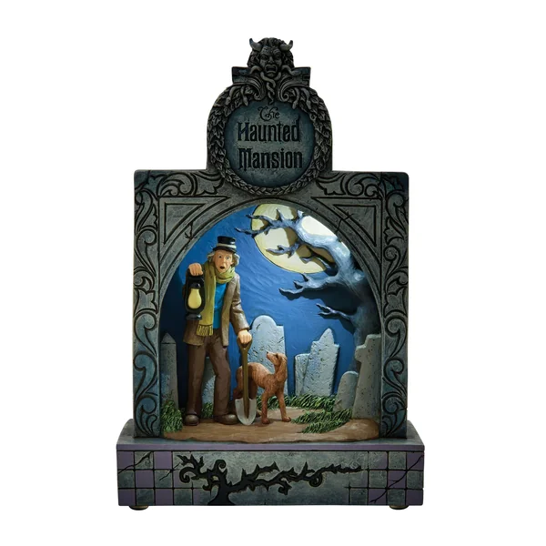 Diorama LED Manoir Hanté - Disney Traditions