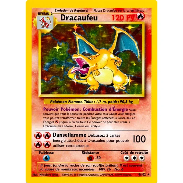 Dracaufeu 4/102 (Holographique)