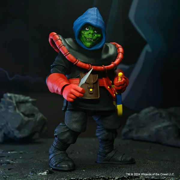 DUNGEONS AND DRAGONS - 7" SCALE FIGURE - 50TH ANNIVERSARY ZARAK ON BLISTER CARD