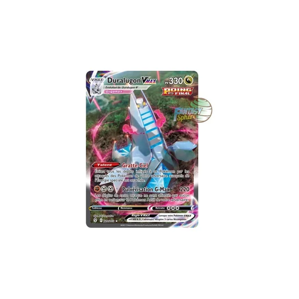 Duralugon VMAX - Secret Rare 220/203 - Epee et Bouclier Evolution Celeste