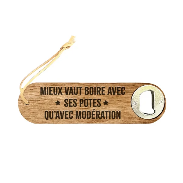 Décapsuleur Avec Modération - Déco Intemporelle