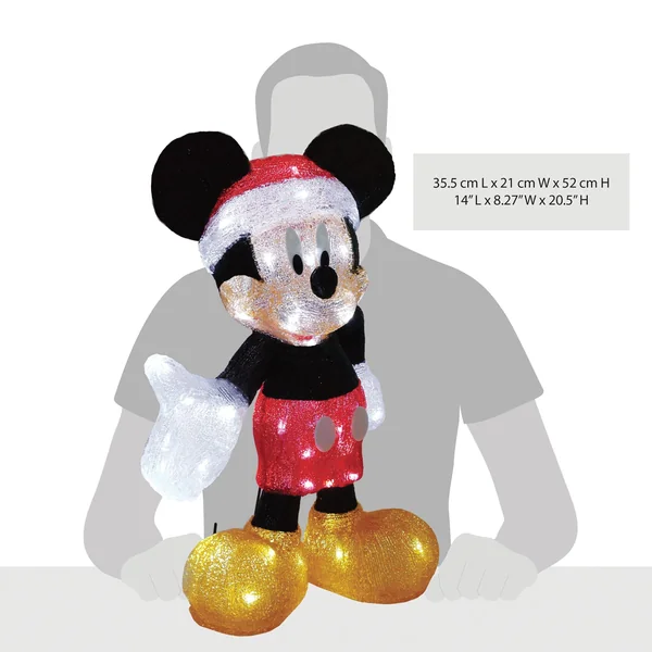 Déco Lumineuse Mickey Noël - Disney D56