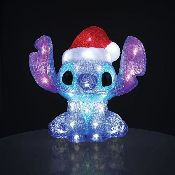 Déco Lumineuse Stitch Assis Noël - Disney D56