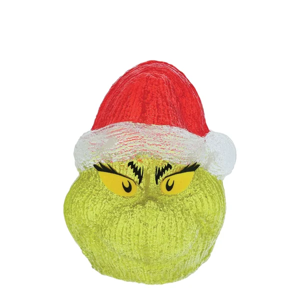 Déco Lumineuse Tête du Grinch - Disney D56
