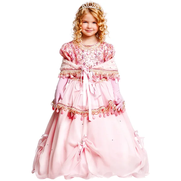 Déguisement Princesse Prestige Rose Luxe