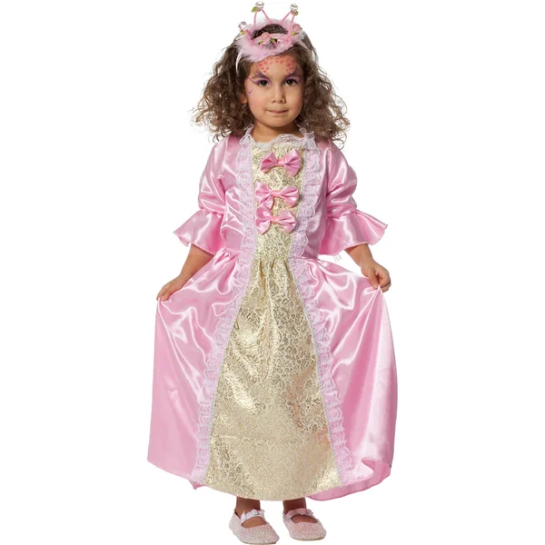 Déguisement Princesse Satin Rose et or