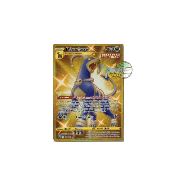 Démolosse - Secret Rare 179/163 - Epee et Bouclier Style de Combat