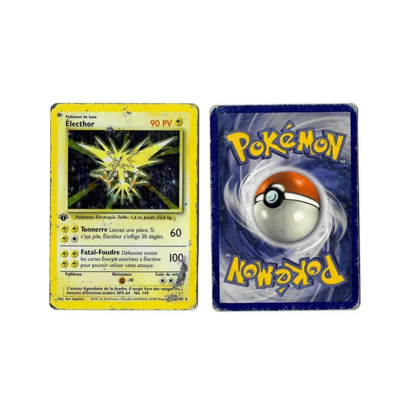 Electhor 16/102 Set de Base Holo 1st Français Voir Scan