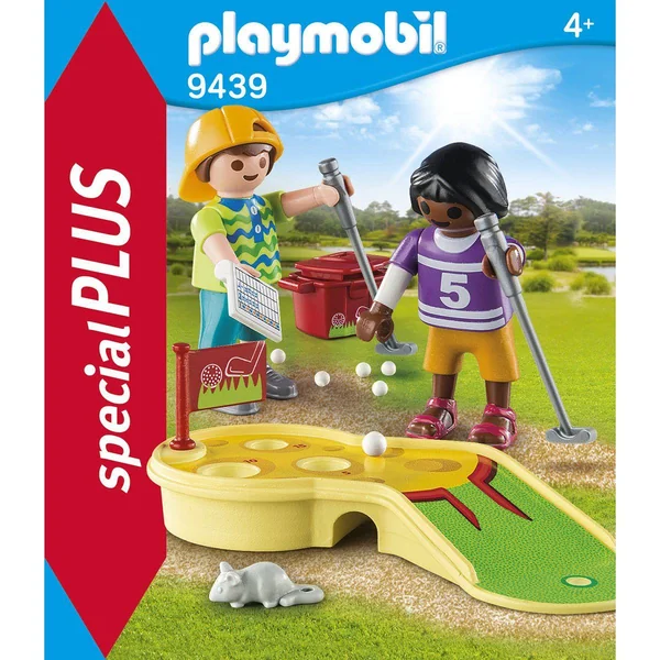 Enfants et minigolf Playmobil Special Plus 9439