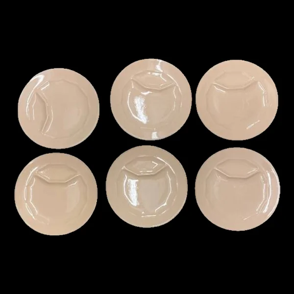 Ensemble d'assiettes à fondue