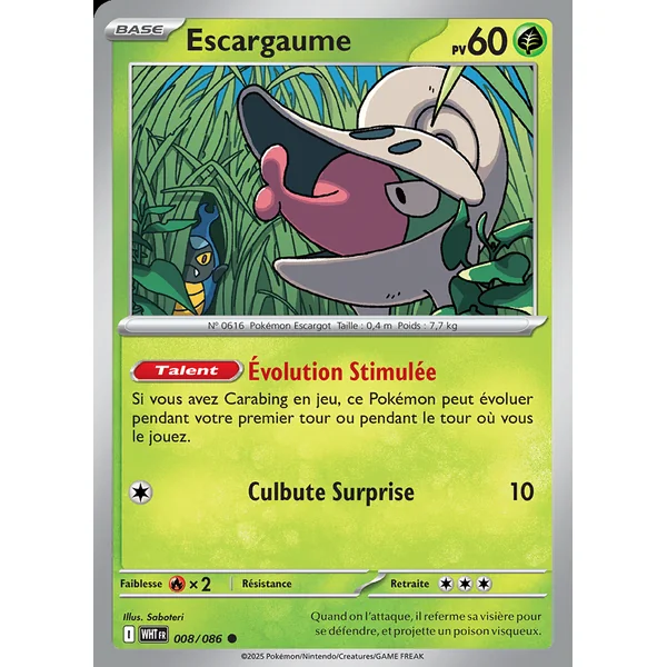 Escargaume 008/086