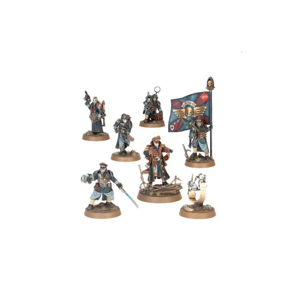 Escouade d'état-major de Krieg - Warhammer 40k