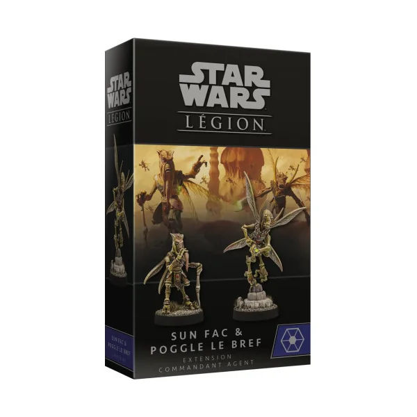 Extension d’agent et de commandant Sun Fac & Poggle le Bref - Star Wars Légion