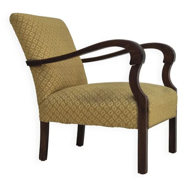 Fauteuil danois en tissu, 1950