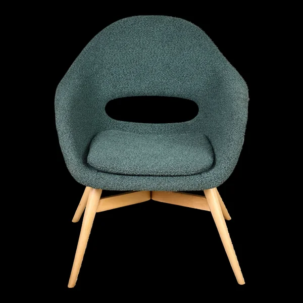Fauteuil Shell par Miroslav Navratil, années 1960, Tchécoslovaquie