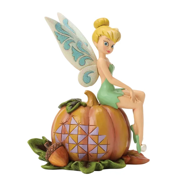 Figurine Fée Clochette Citrouille Halloween - Disney Traditions