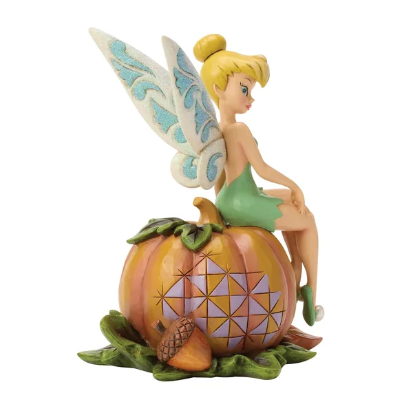 Figurine Fée Clochette Citrouille Halloween - Disney Traditions