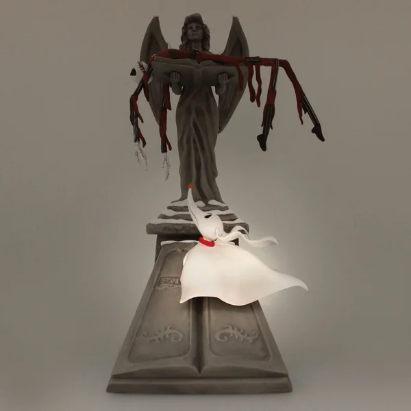 Figurine Jack Skellington et Zero Ange - Disney Showcase