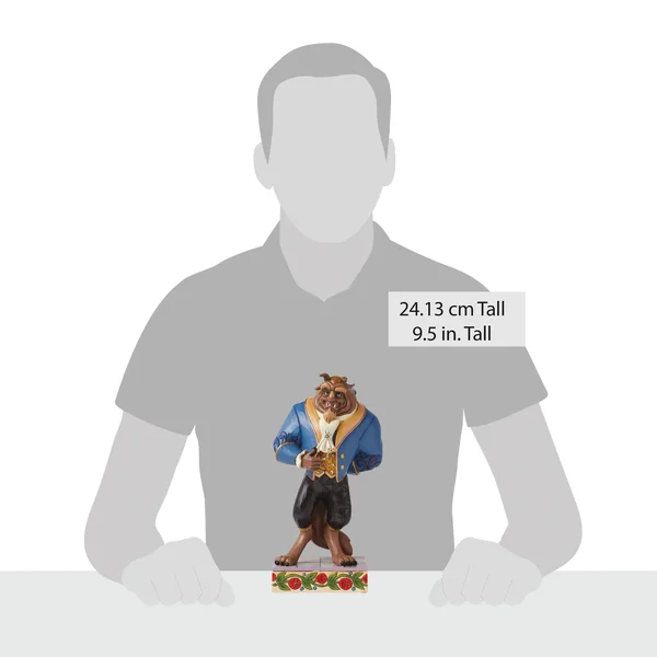 Figurine La Bête en Costume - Disney Tradtions