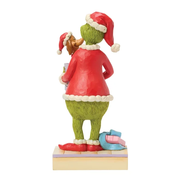 Figurine Le Grinch Cadeau - Grinch by Jim Shore