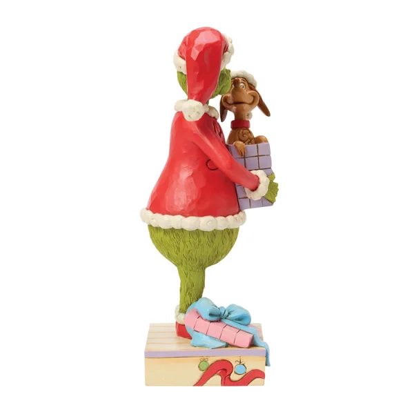 Figurine Le Grinch Cadeau - Grinch by Jim Shore