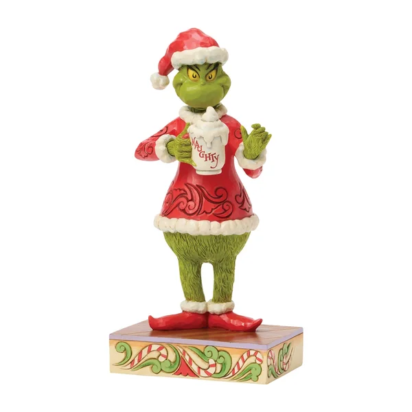 Figurine Le Grinch Chocolat Chaud - Grinch by Jim Shore