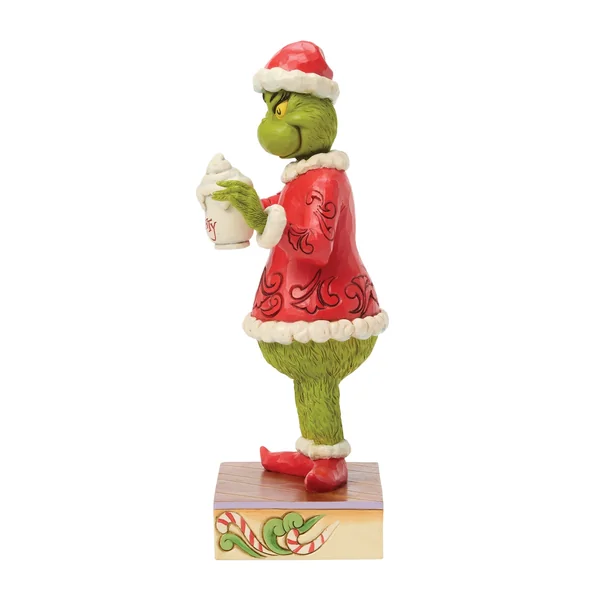 Figurine Le Grinch Chocolat Chaud - Grinch by Jim Shore
