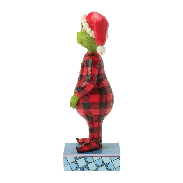 Figurine Le Grinch en Pyjama - Grinch Jim Shore