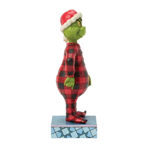 Figurine Le Grinch en Pyjama - Grinch Jim Shore