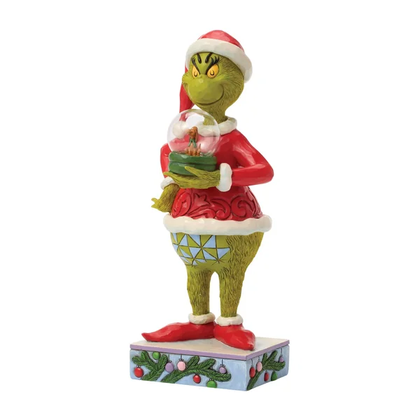 Figurine Le Grinch Globe de Noël - Grinch by Jim Shore