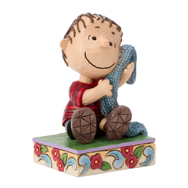 Figurine Linus avec couverture - Peanuts by Jim Shore