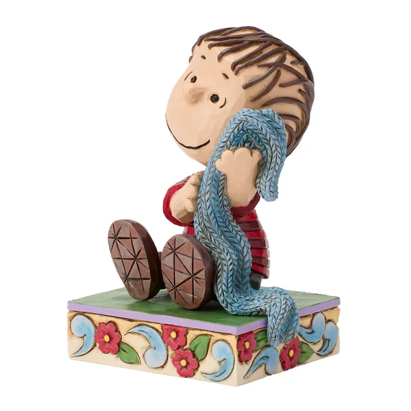 Figurine Linus avec couverture - Peanuts by Jim Shore