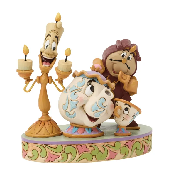 Figurine Lumière Mme Samovar Zip et Big Ben - Disney Traditions