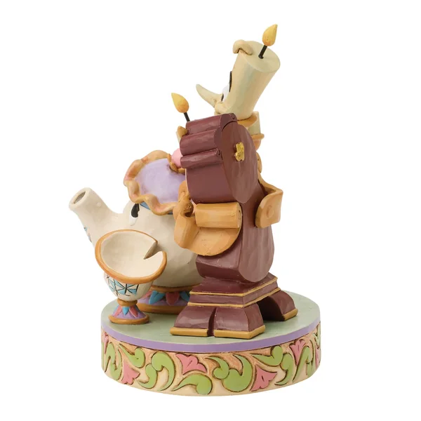 Figurine Lumière Mme Samovar Zip et Big Ben - Disney Traditions