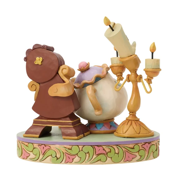 Figurine Lumière Mme Samovar Zip et Big Ben - Disney Traditions