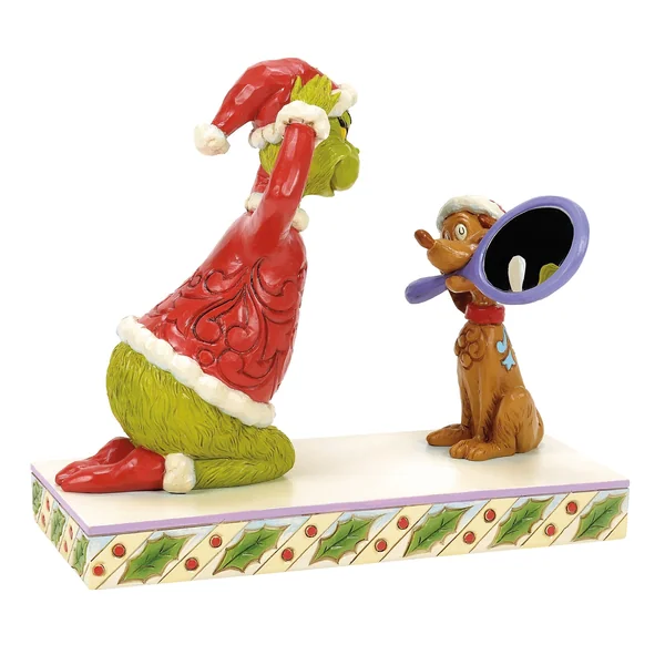 Figurine Max Miroir pour le Grinch - Grinch by Jim Shore