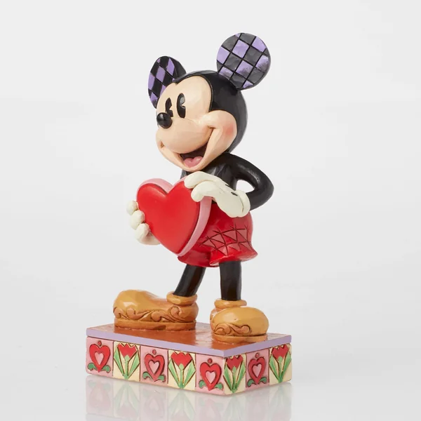 Figurine Mickey Cœur personnalisable - Disney Traditions