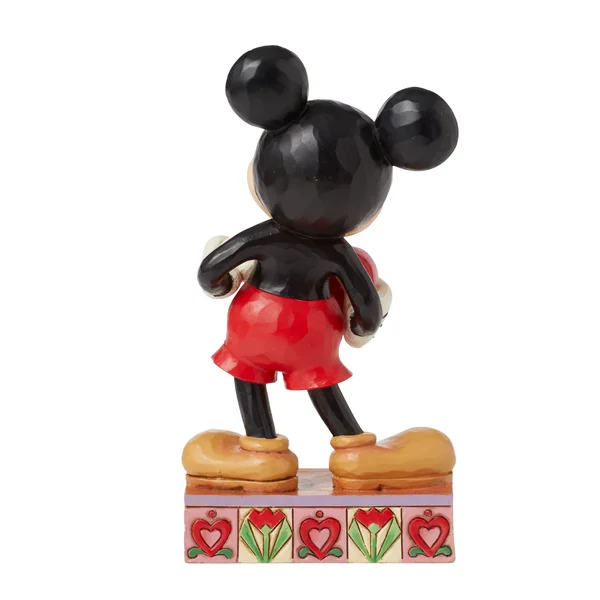 Figurine Mickey Cœur personnalisable - Disney Traditions