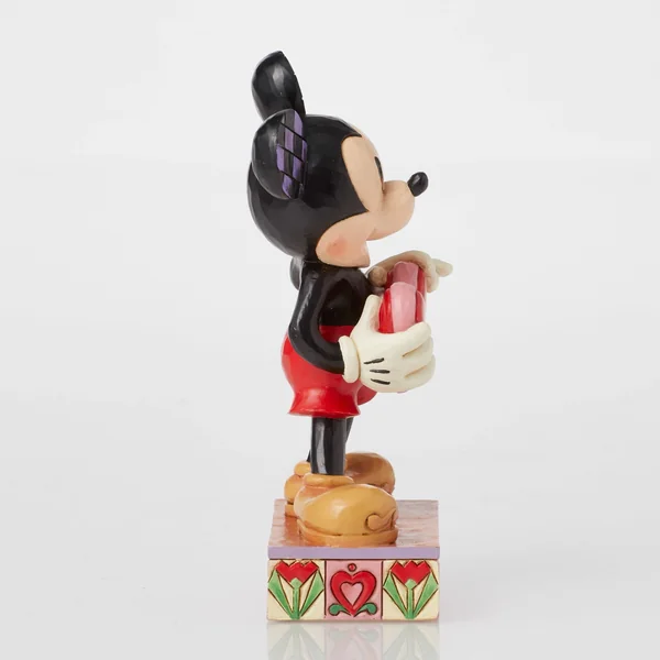 Figurine Mickey Cœur personnalisable - Disney Traditions