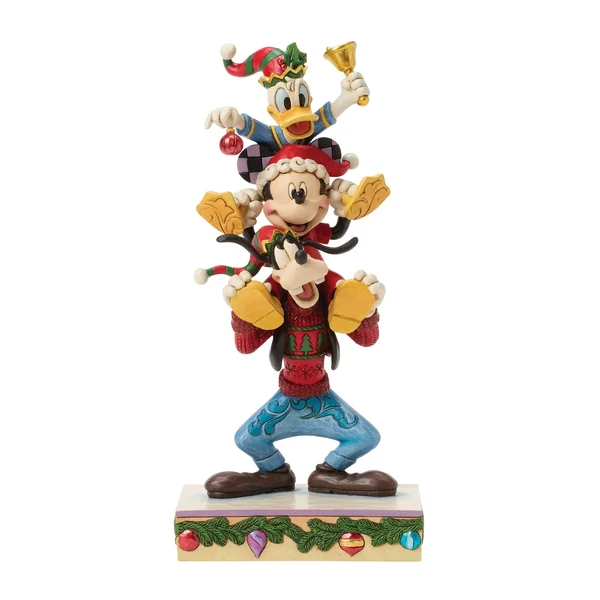 Figurine Mickey Donald et Dingo - Disney Traditions