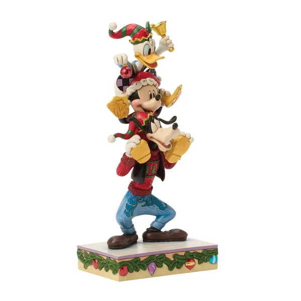 Figurine Mickey Donald et Dingo - Disney Traditions
