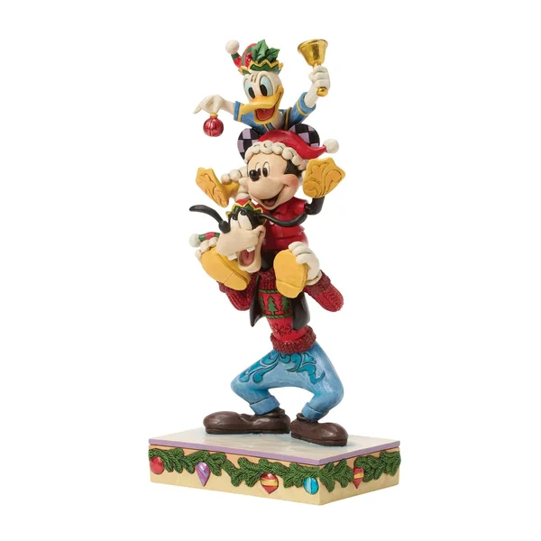 Figurine Mickey Donald et Dingo - Disney Traditions