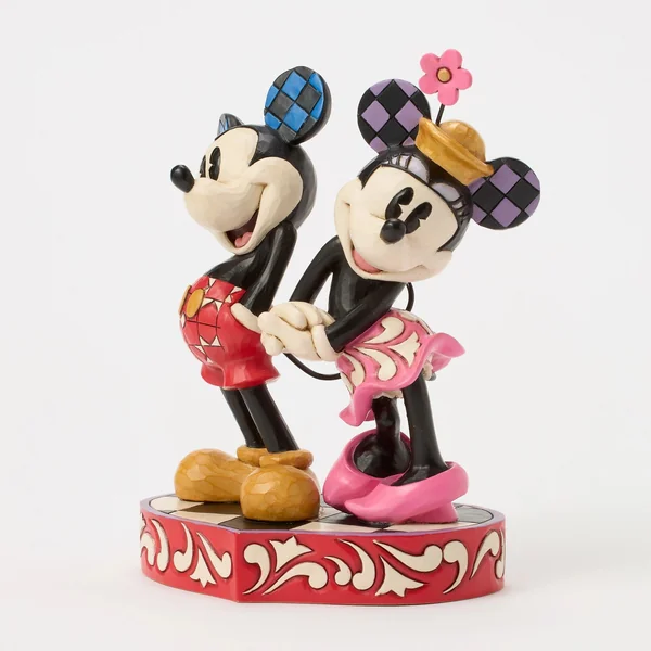 Figurine Mickey et Minnie Amour - Disney Traditions